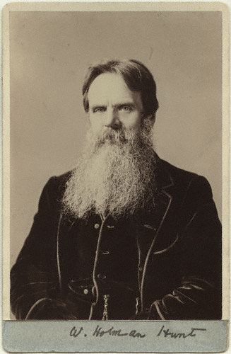 William Holman Hunt by Alfred James Philpott (Phillpot), for Elliott & Fry albumen cabinet card, 1896 5 3/4 in. x 3 7/8 in. (145 mm x 100 mm) image size Given by Marion Harry Spielmann, 1939 Photographs Collection NPG x11986